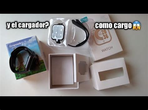 Como cargar y encender tu smartwatch que no trae cargador!.